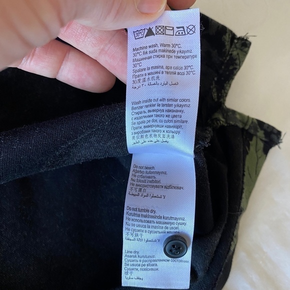 Colin's Men's Green Forest Print Polo Shirt Size Small - Picture 7 of 10